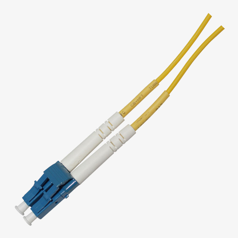 Cable de conexión LC/UPC dúplex de un solo molde